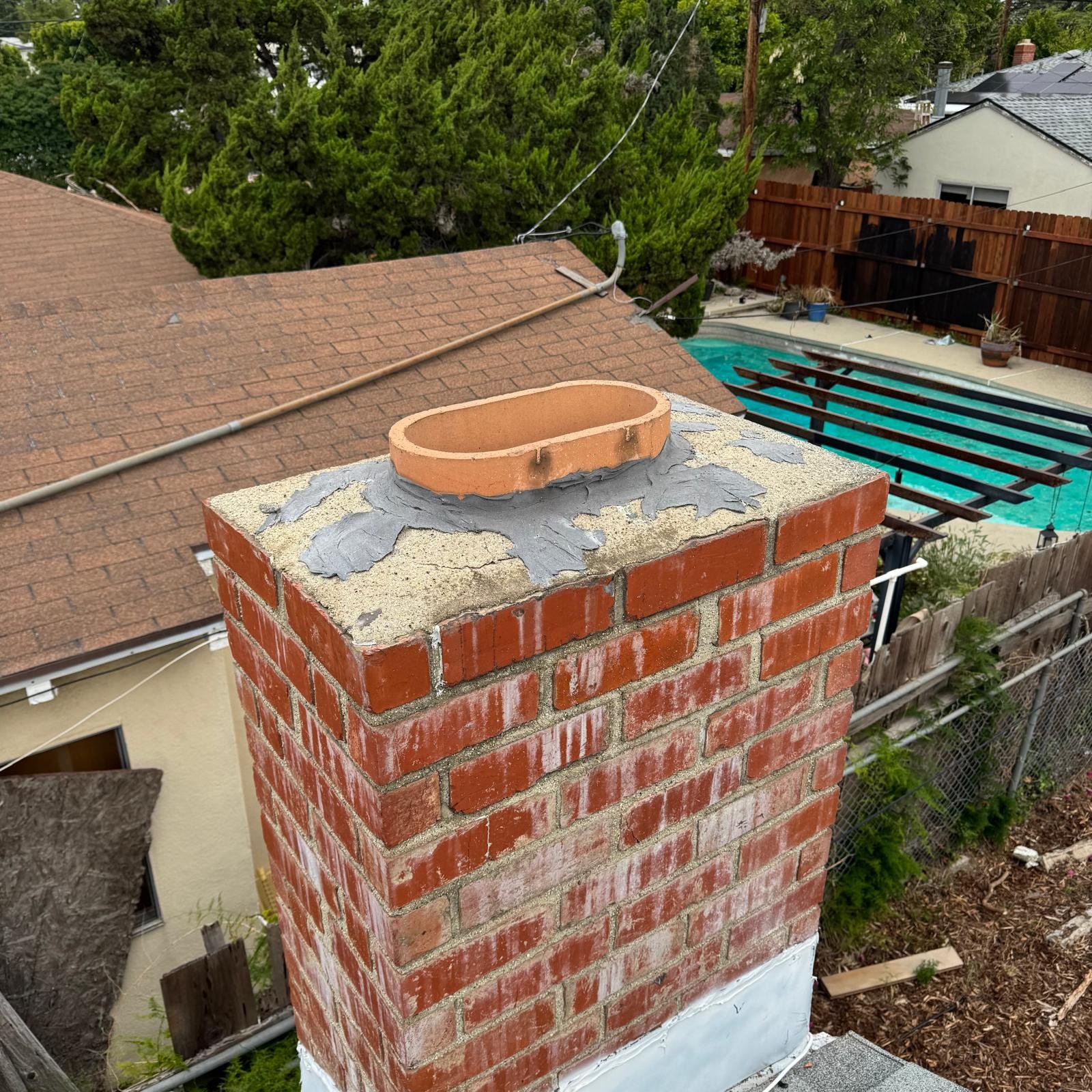 Chimney Before