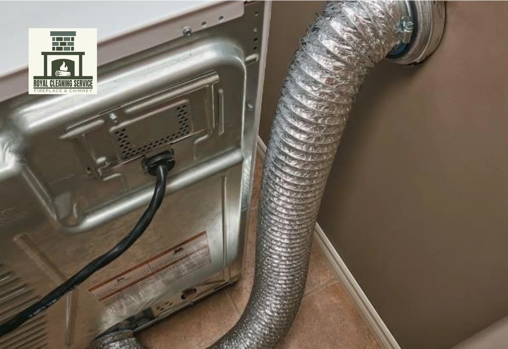 Dryer vent inspection in Los Angeles — technician checking duct run and exterior cap condition