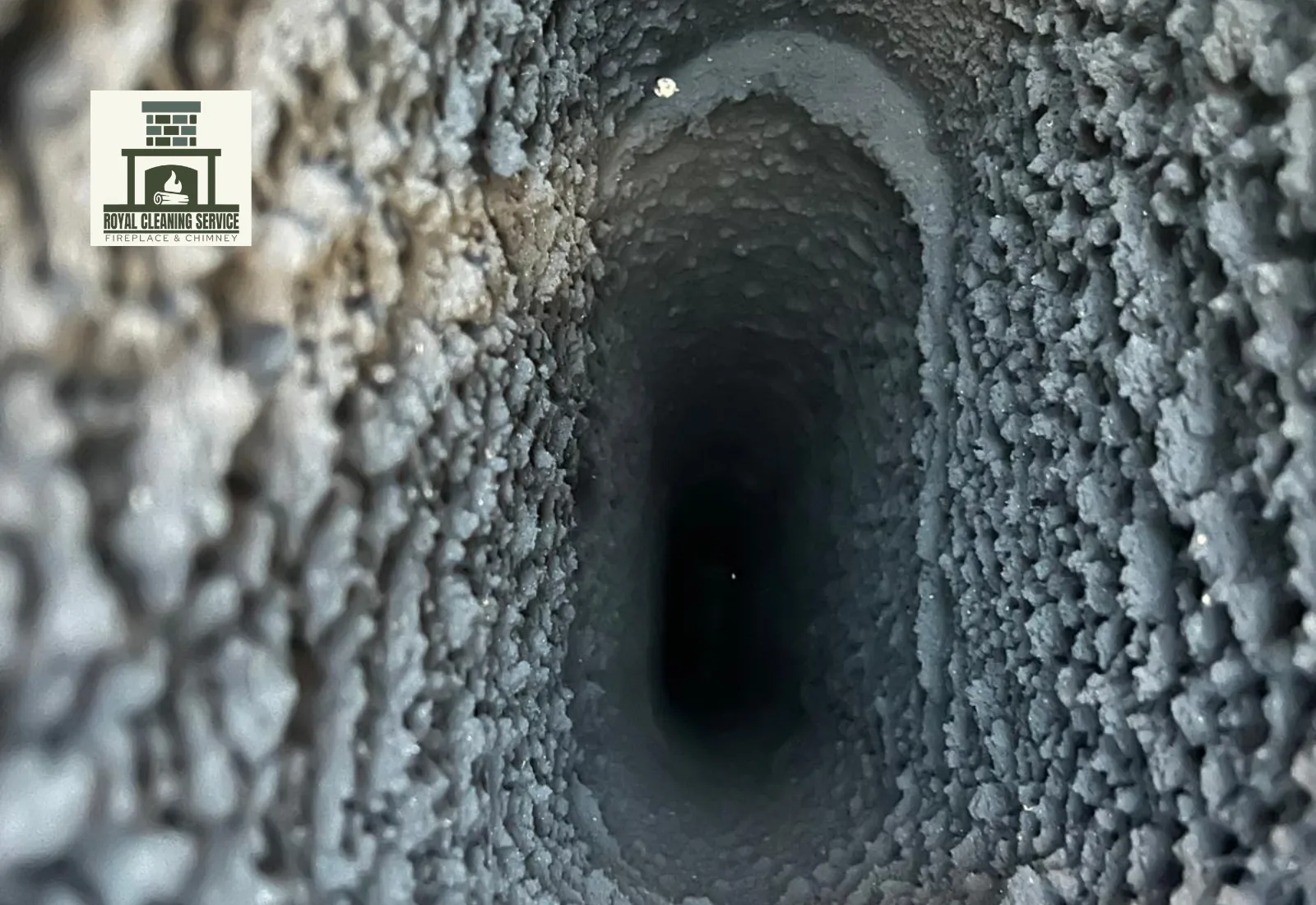 Close-up chimney and fireplace cleaning service image for Los Angeles homeowners